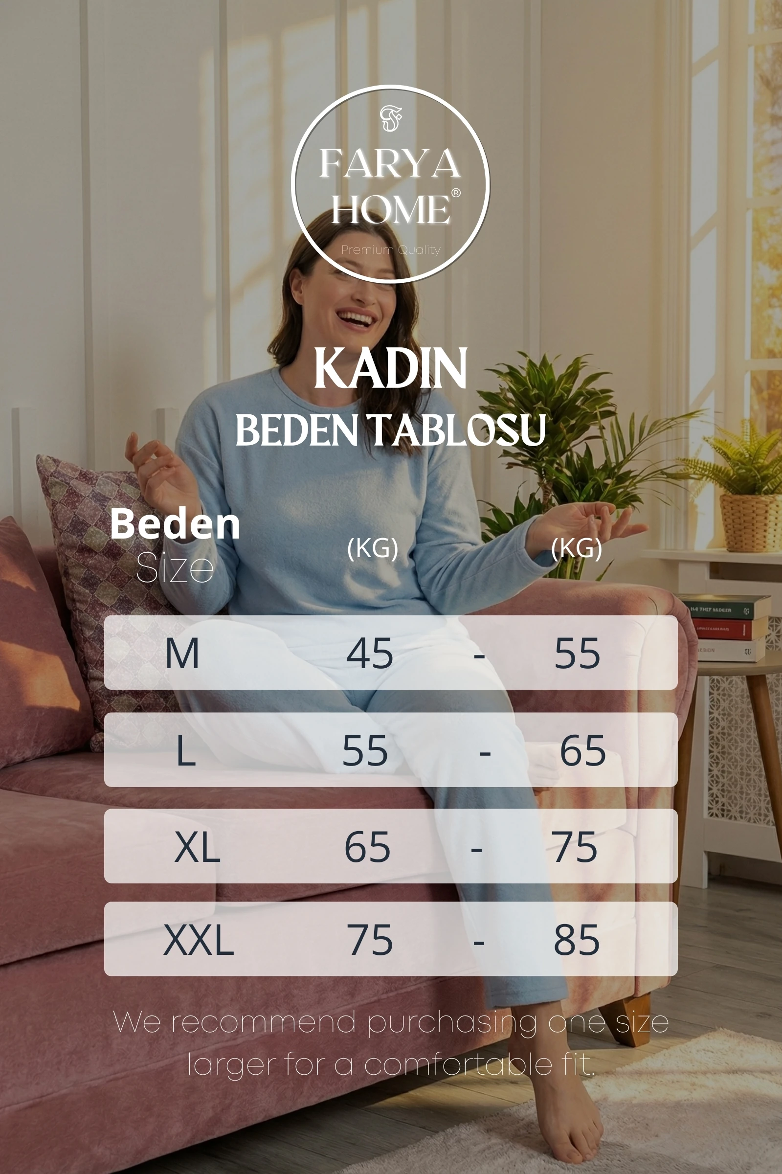 Pamuklu Kalın Kışlık 2 İplik Şardonlu Uzun Kollu Örme Pijama Takımı