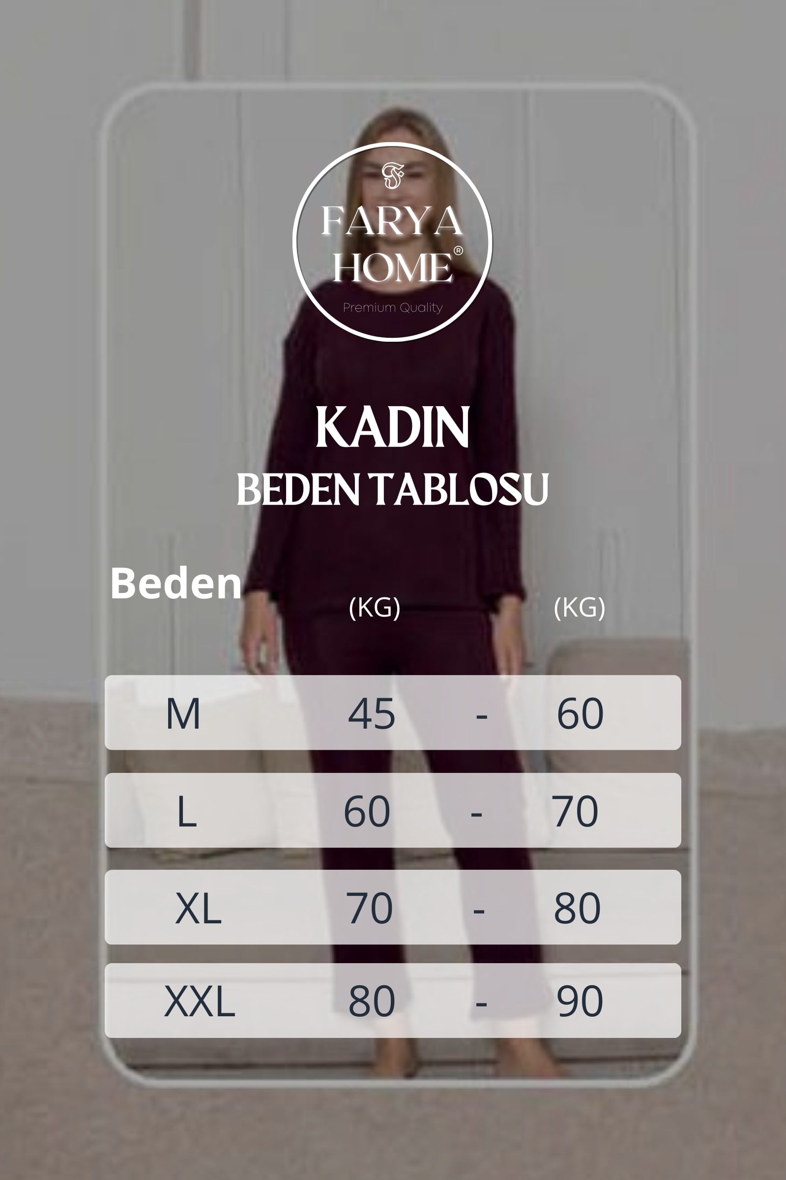 Pamuklu Kalın Kışlık İnterlok Şeritli Uzun Kollu Örme Pijama Takımı - Mürdüm