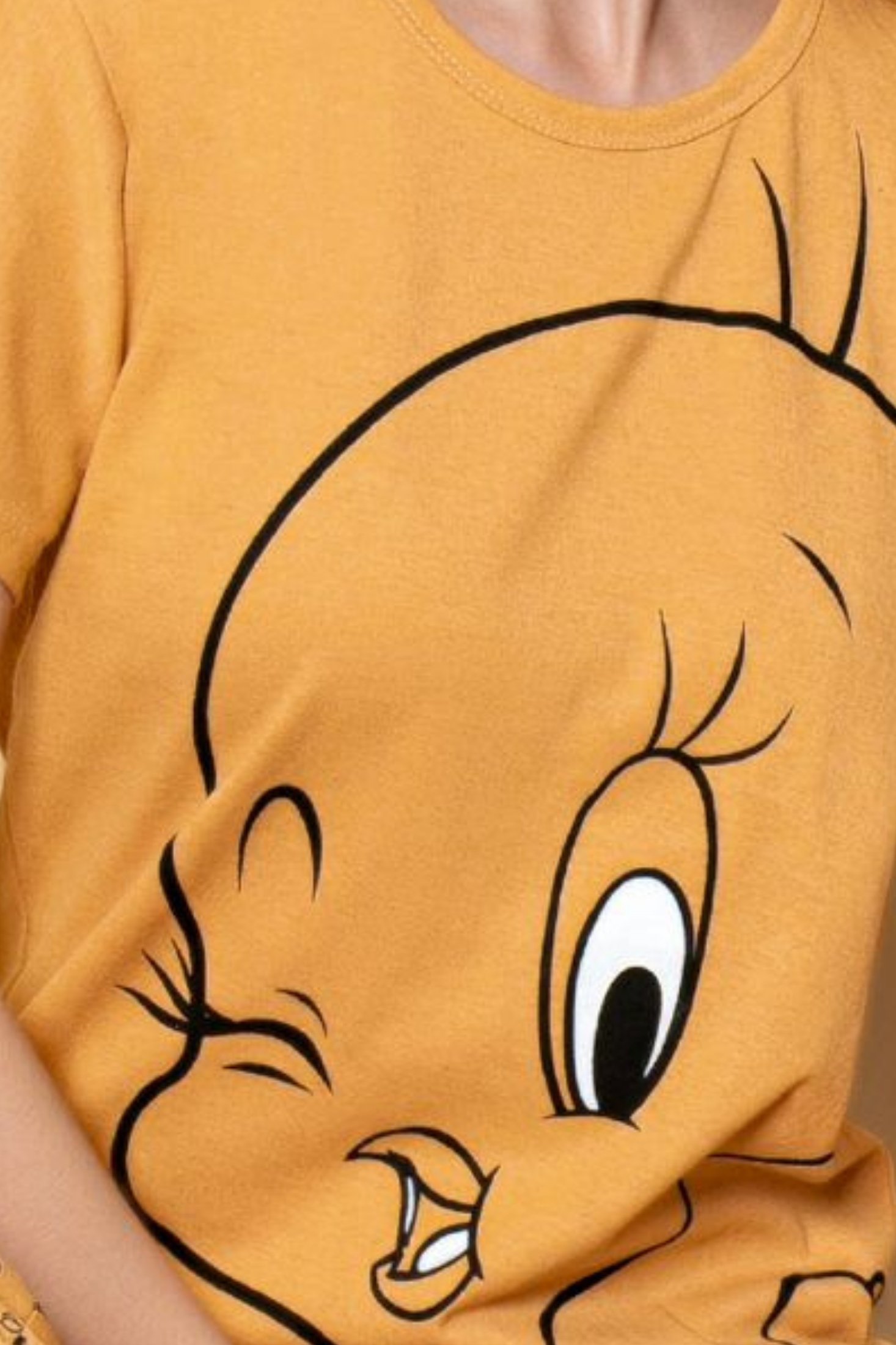 Dreamy Pamuklu Desenli Kısa Kollu Kadın Pijama Takımı