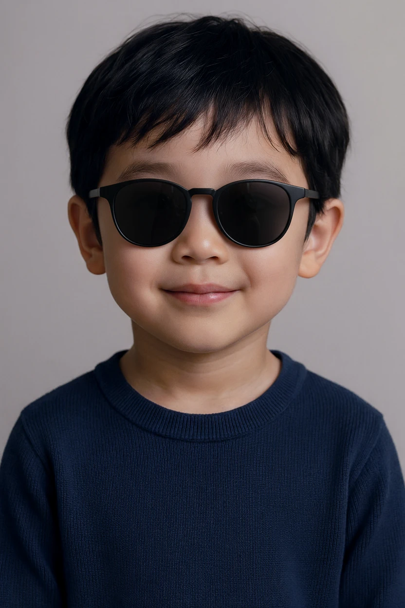 RIZZ 1043 Siyah Çocuk Güneş Gözlüğü