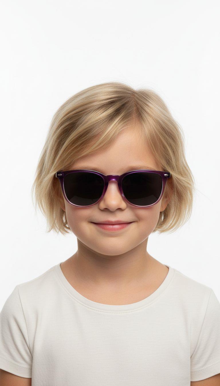 RIZZ 1028 Lila Çocuk Güneş Gözlüğü