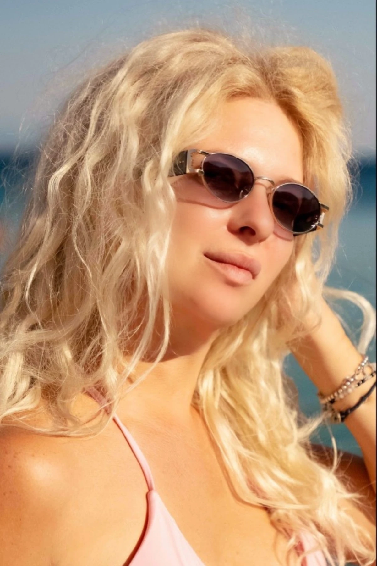 MOOKIE AK17219 Altın Güneş Gözlüğü