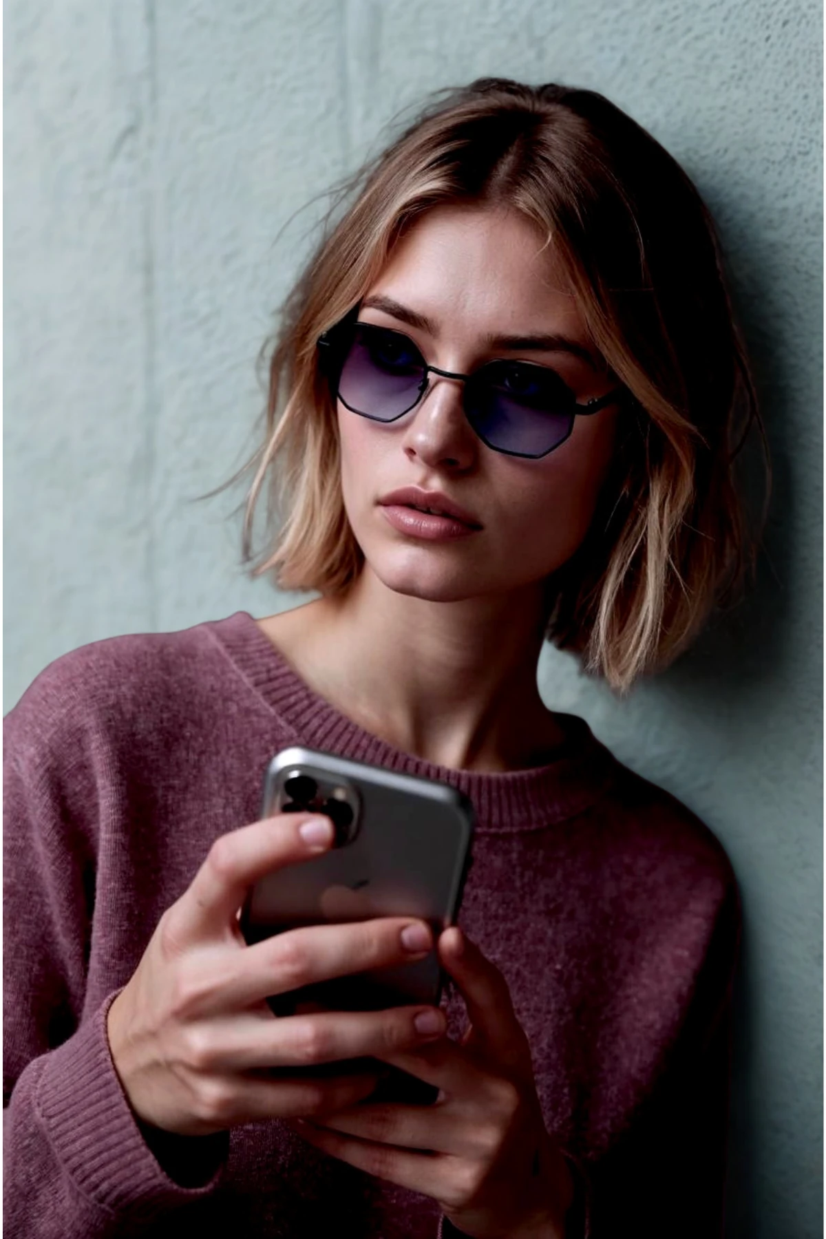 RIZZ 8822 Mat Siyah Güneş Gözlüğü