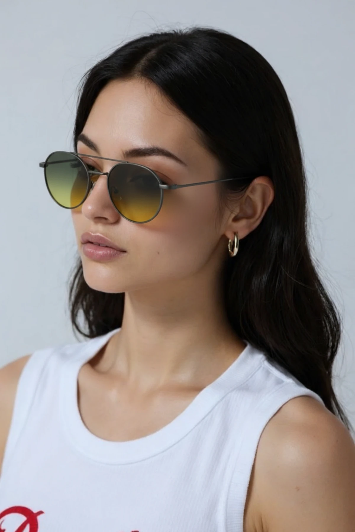 RIZZ 8802 Mat Antrasit Güneş Gözlüğü