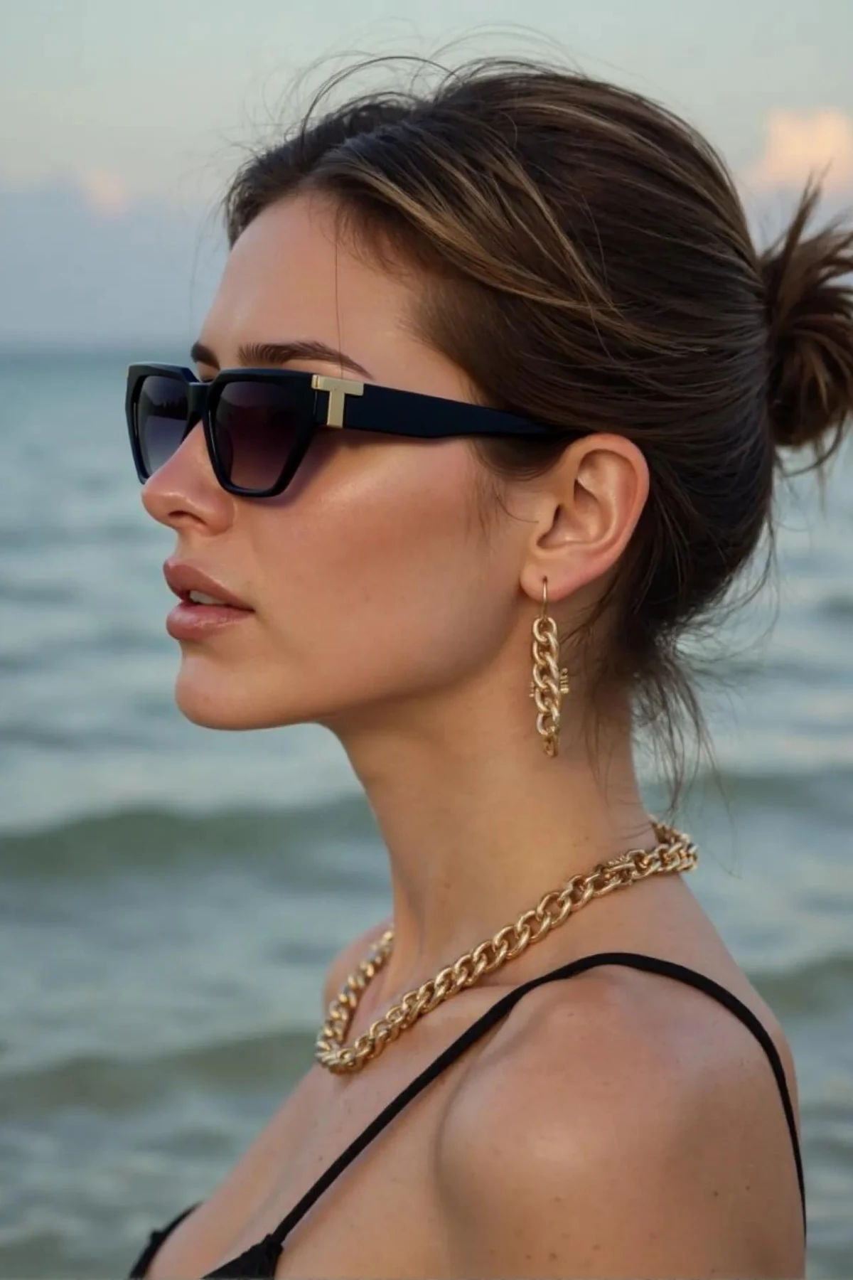 MOOKIE AT8882 Siyah Güneş Gözlüğü