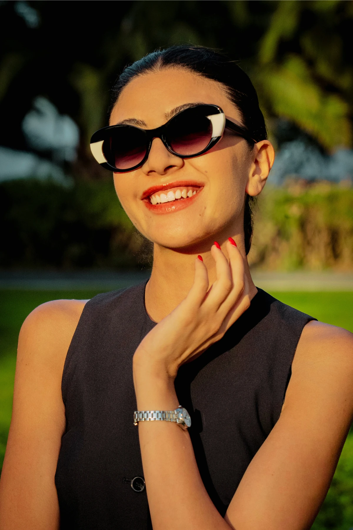 MOOKIE AT8812 Siyah Güneş Gözlüğü