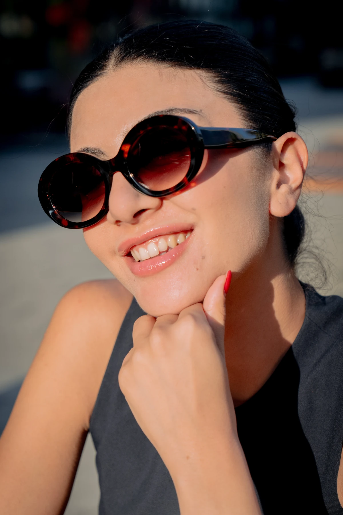 MOOKIE AT8793 Kahve Güneş Gözlüğü