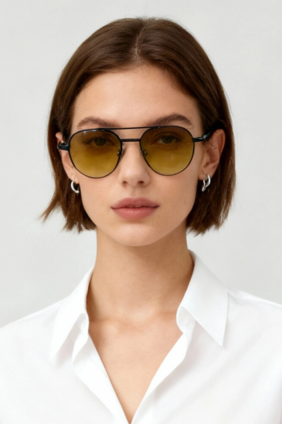 RIZZ 8802 Mat Siyah Güneş Gözlüğü