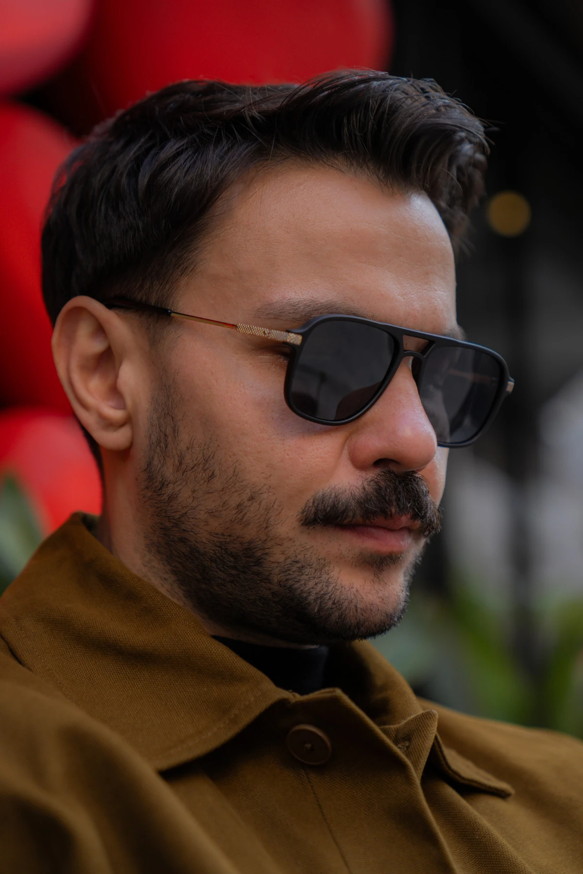 RIZZ 60151 Mat Siyah Güneş Gözlüğü