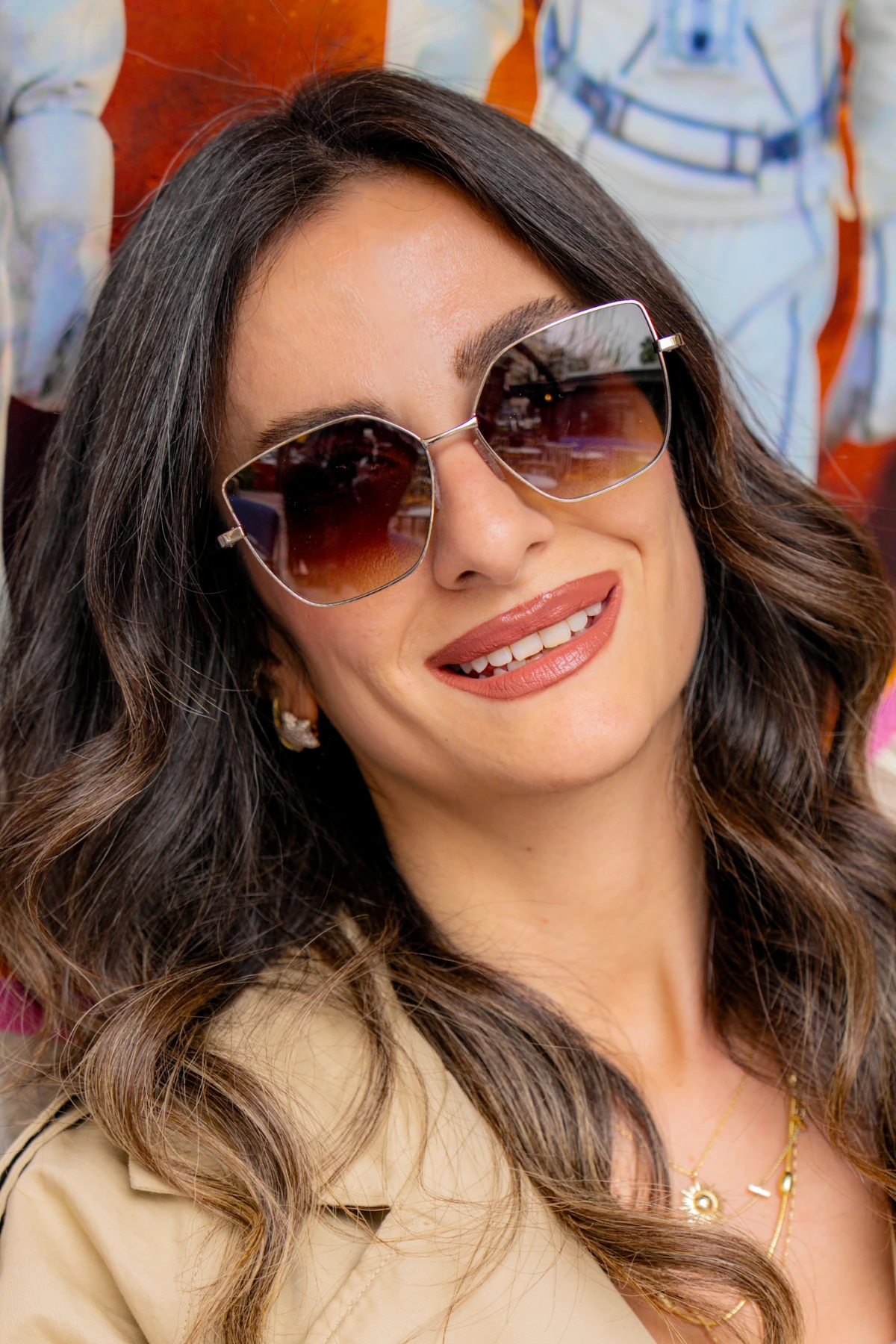 RIZZ 8807 Gümüş Güneş Gözlüğü