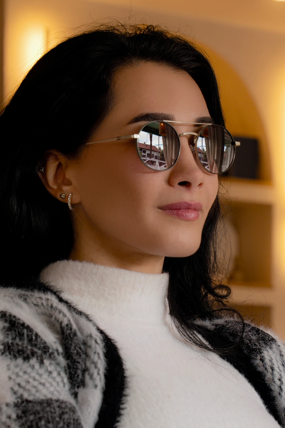 RIZZ 8816 Gümüş Güneş Gözlüğü