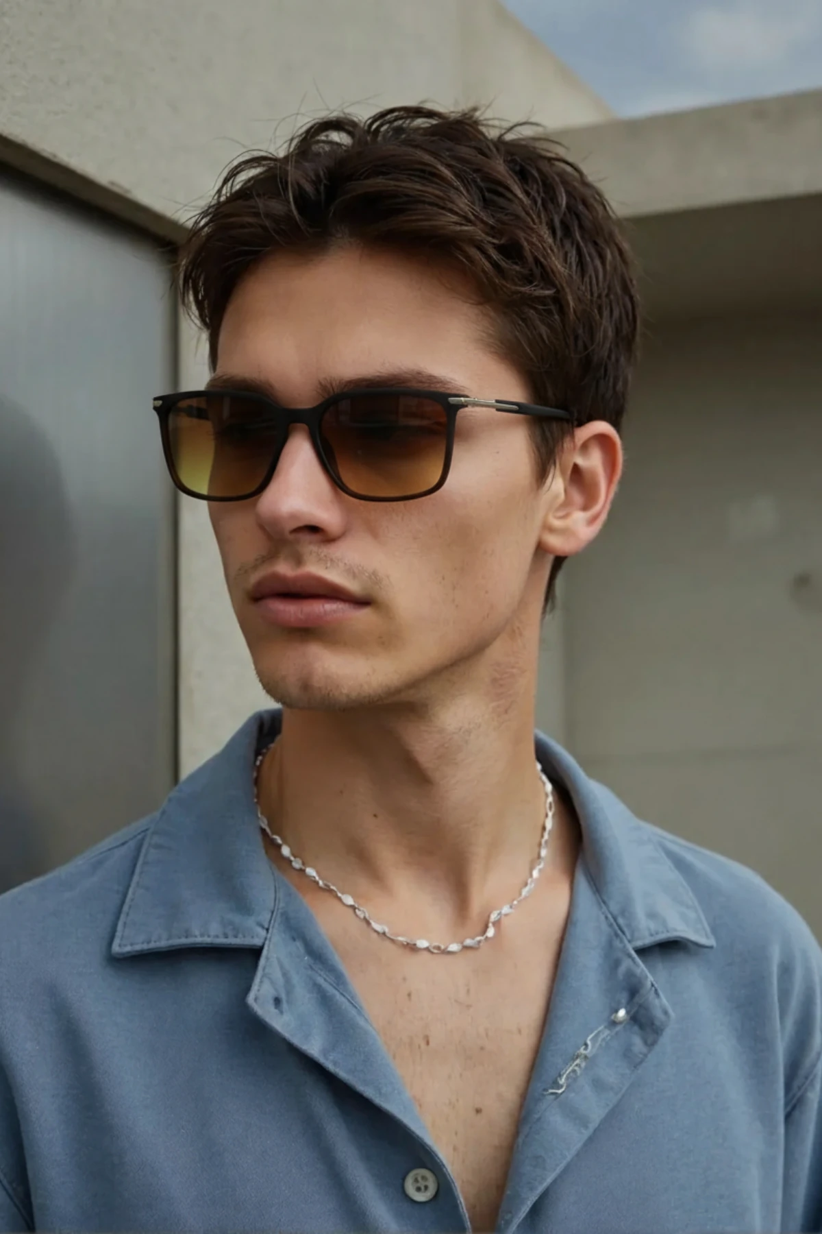 RIZZ 8540 Mat Kahve Güneş Gözlüğü