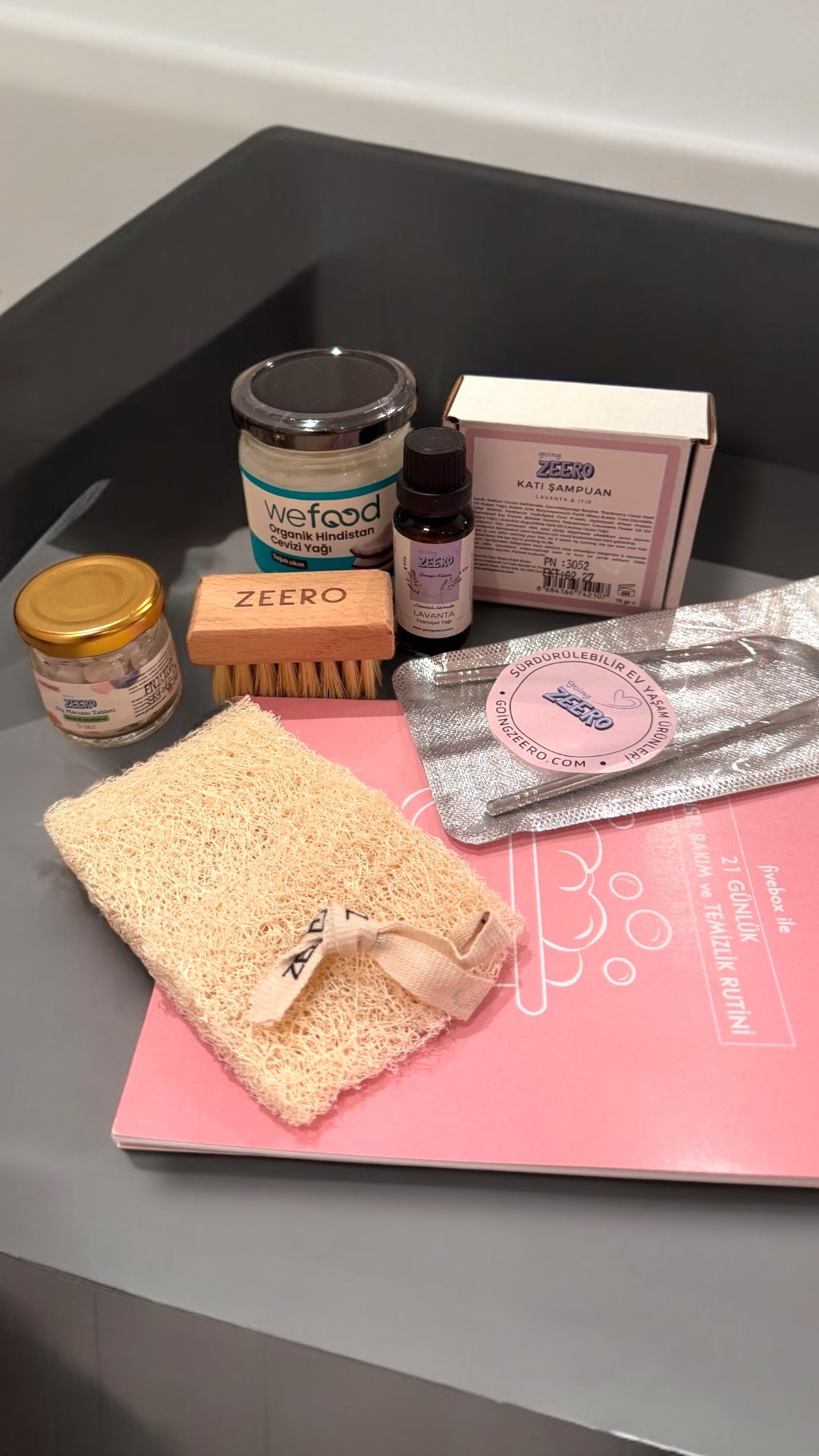 Mini Pure Box kişisel bakım seti
