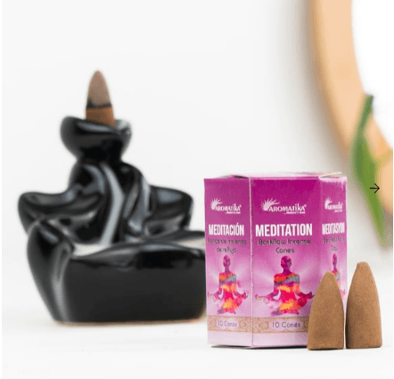 Aromatika Meditasyon Aromalı Geri Akışlı Şelale Tütsü