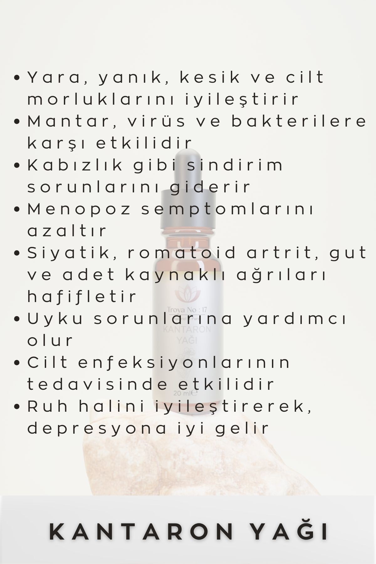 Kantaron Yağı - %100 Doğal Ve Seyreltilmemiş 20 ml