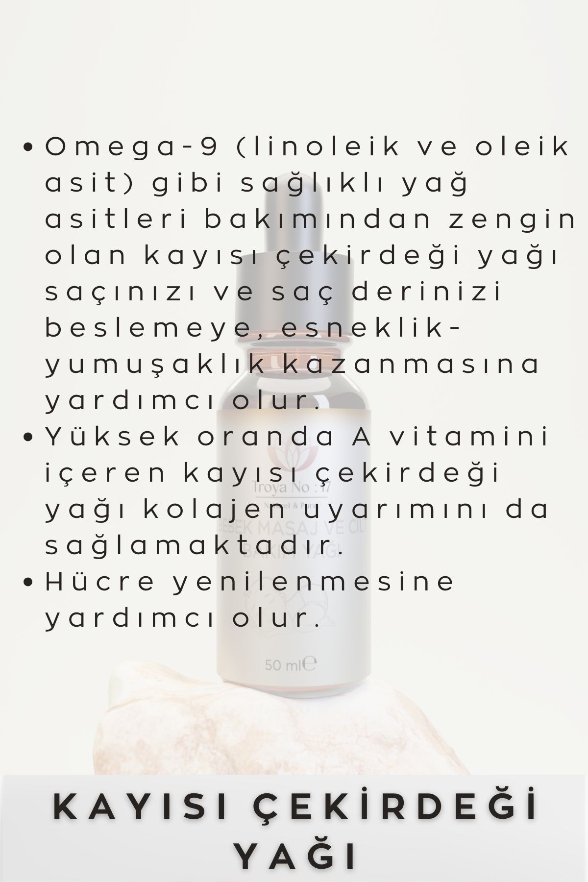 Kayısı Çekirdeği Yağı - %100 Doğal Ve Seyreltilmemiş 20 ml