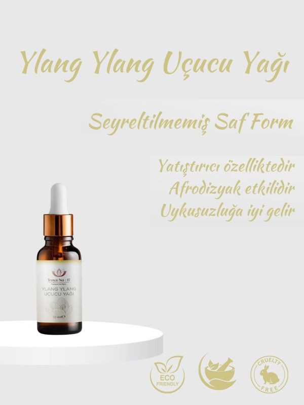 Ylang Ylang Uçucu Yağı - Seyreltilmemiş Saf Form