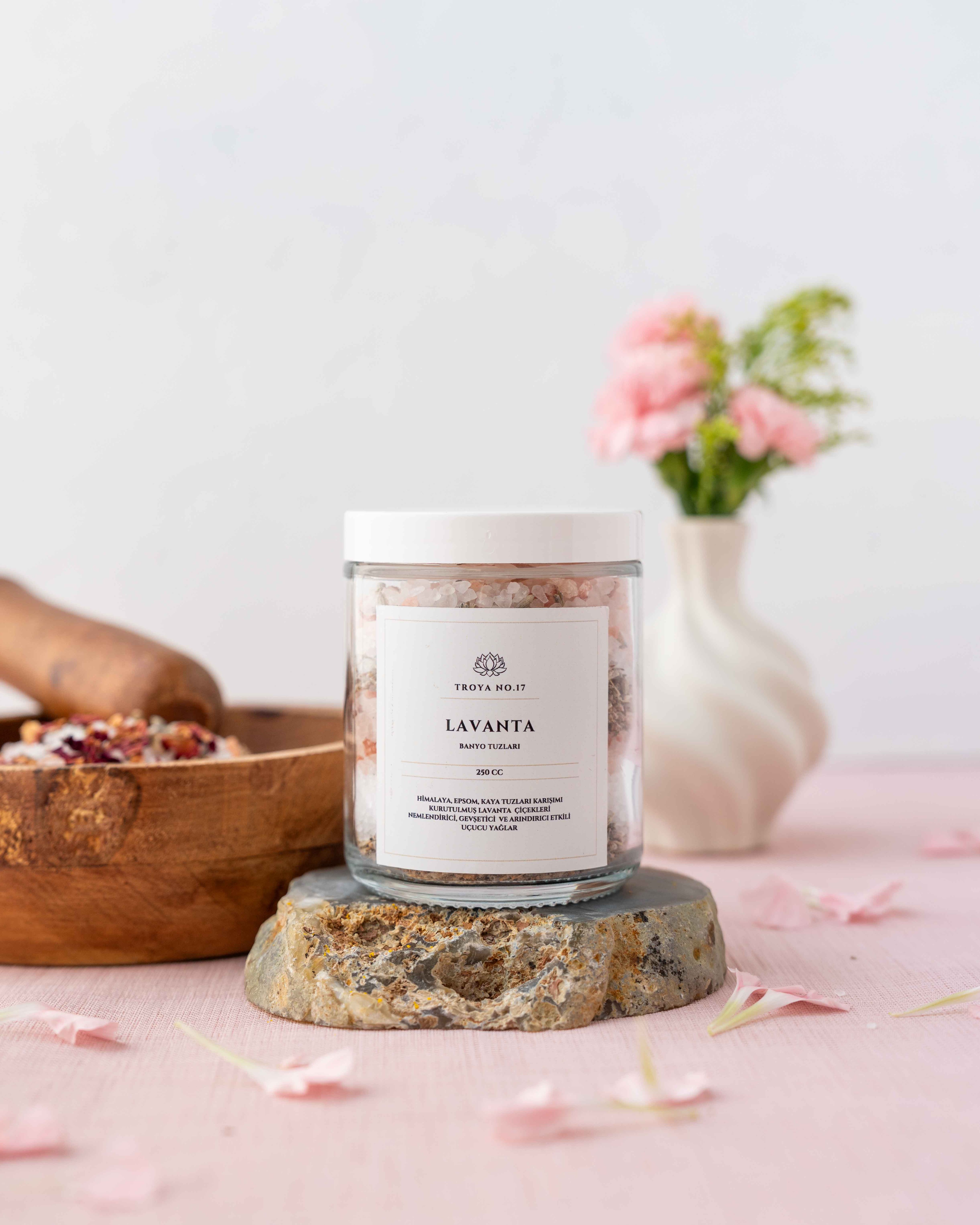 Banyo, El Ve Ayak Bakım Tuzu - Lavender 