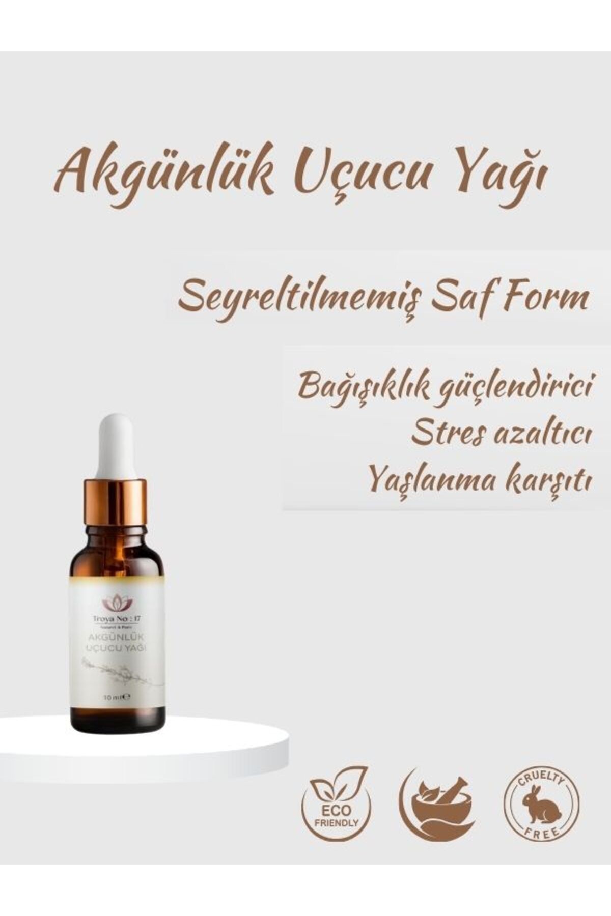 Akgünlük Uçucu Yağı - Seyreltilmemiş Saf Form