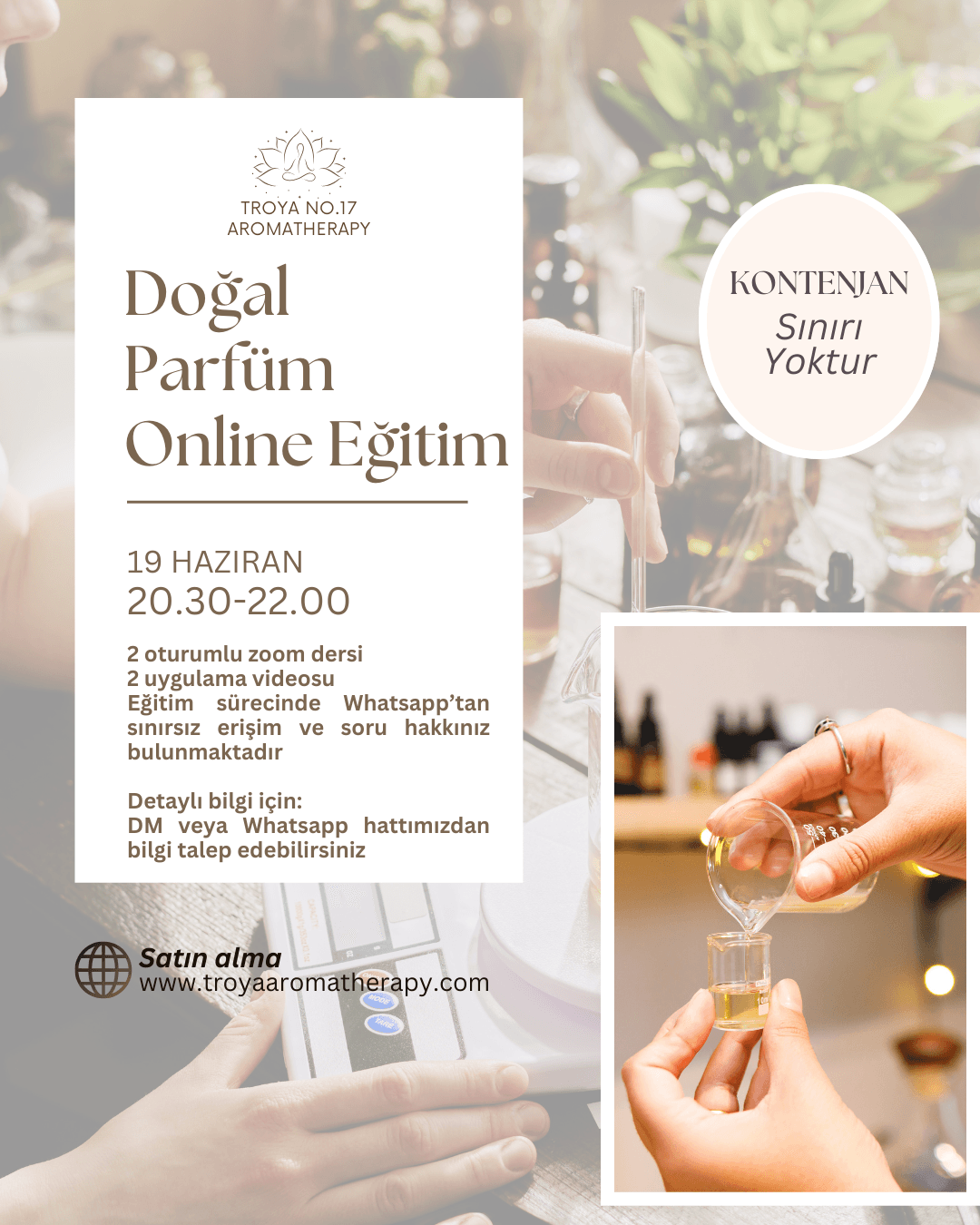 Doğal Parfüm Online Eğitim