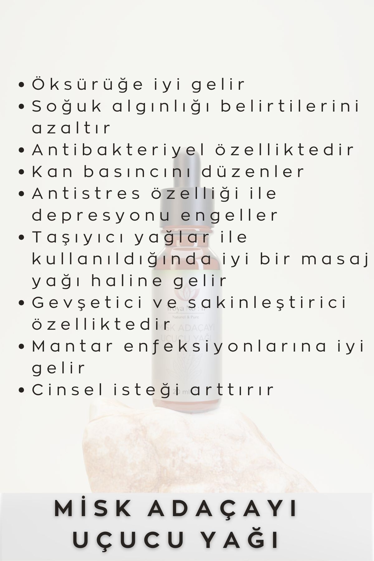 Misk Adaçayı Uçucu Yağı - Seyreltilmemiş Saf Form 