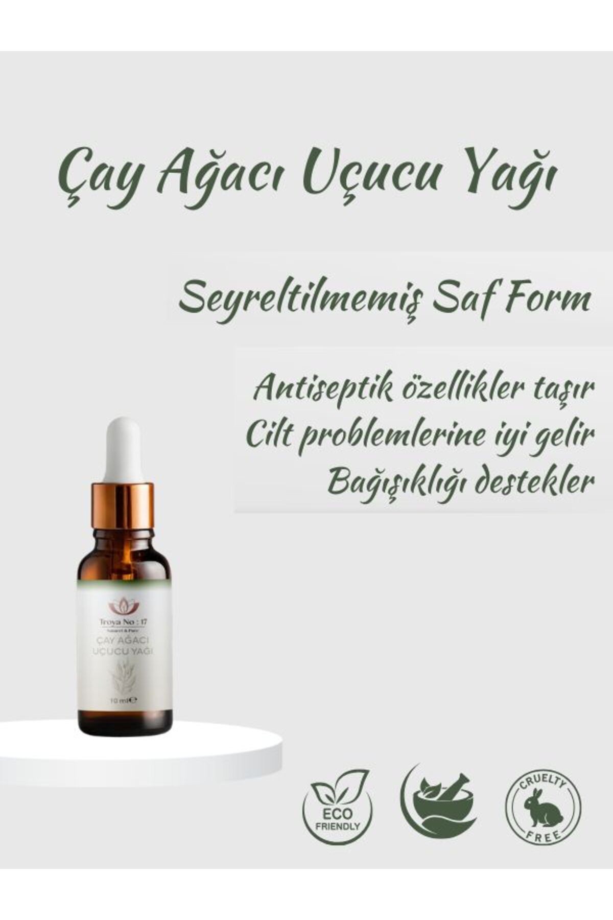 Çay Ağacı Uçucu Yağı - Seyreltilmemiş Saf Form