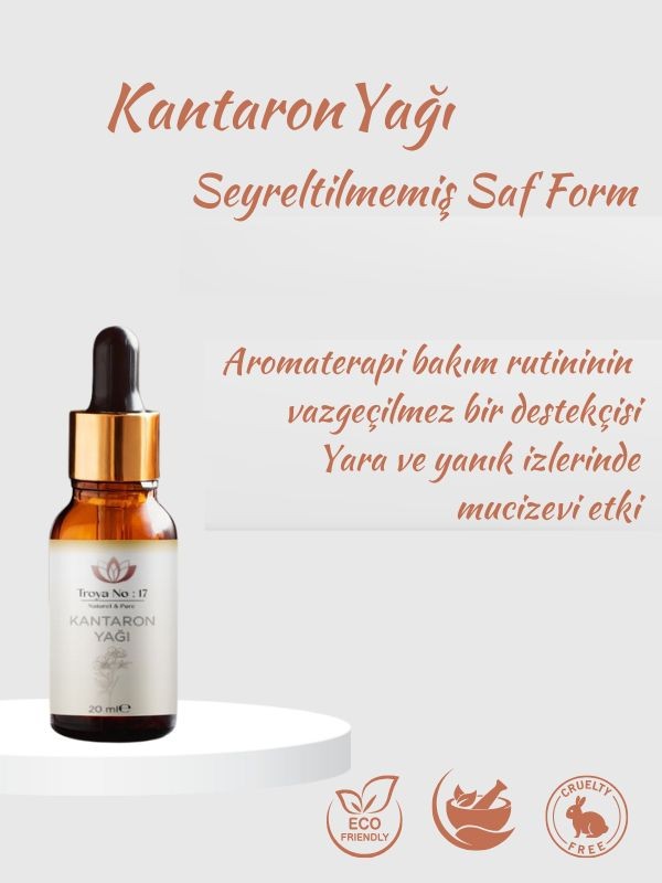 Kantaron Yağı - %100 Doğal Ve Seyreltilmemiş 20 ml