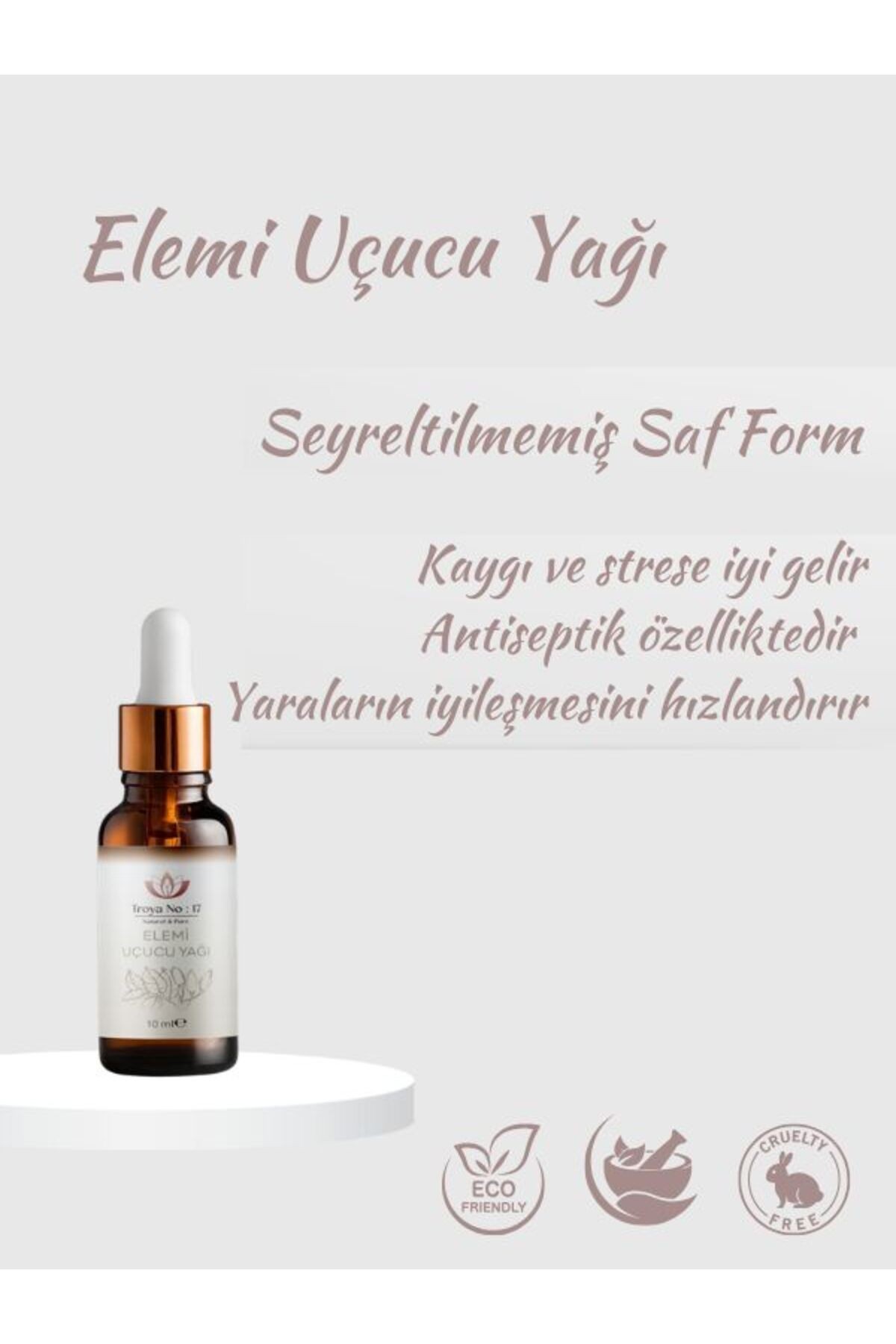 Elemi Uçucu Yağı - Seyreltilmemiş Saf Form