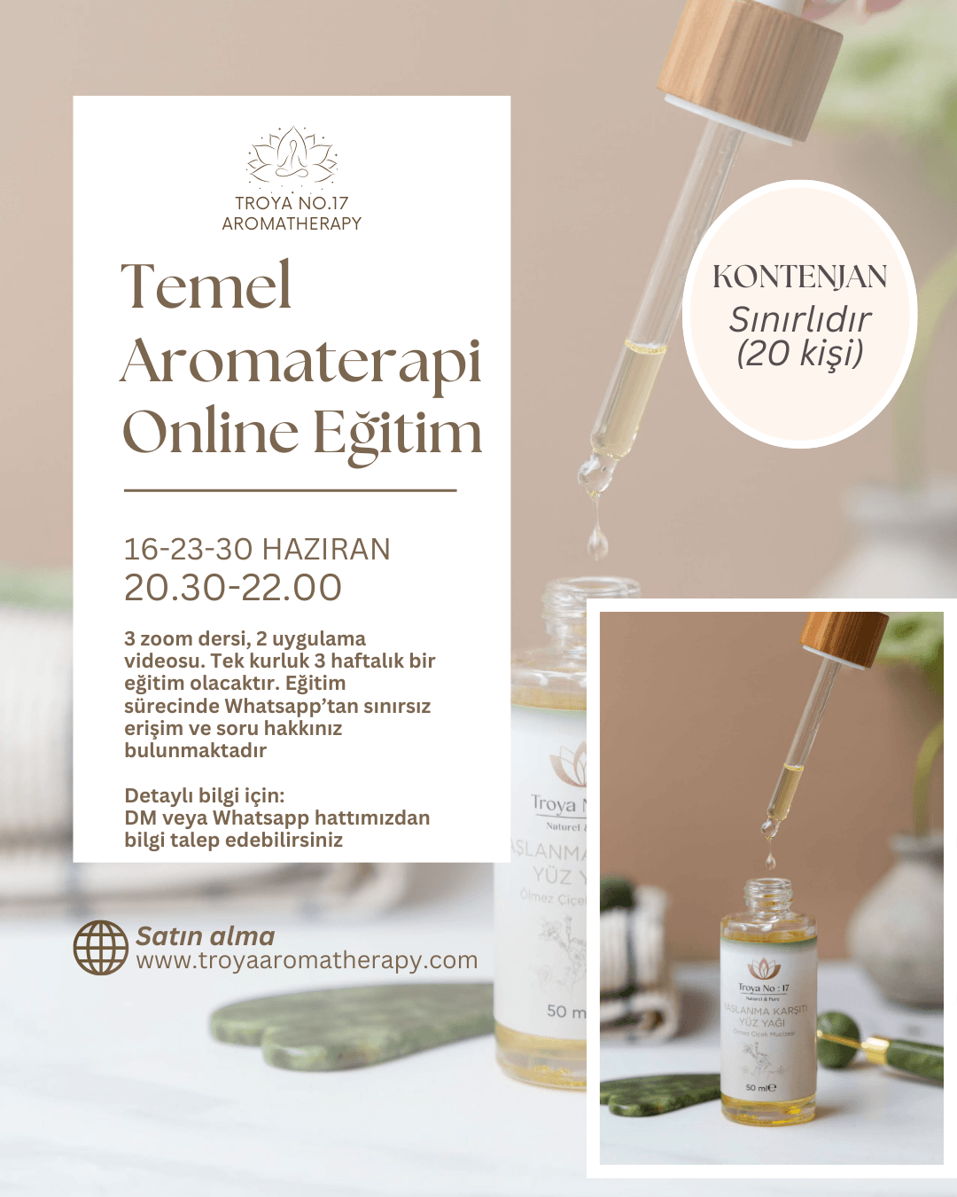 Temel Aromaterapi Online Eğitim
