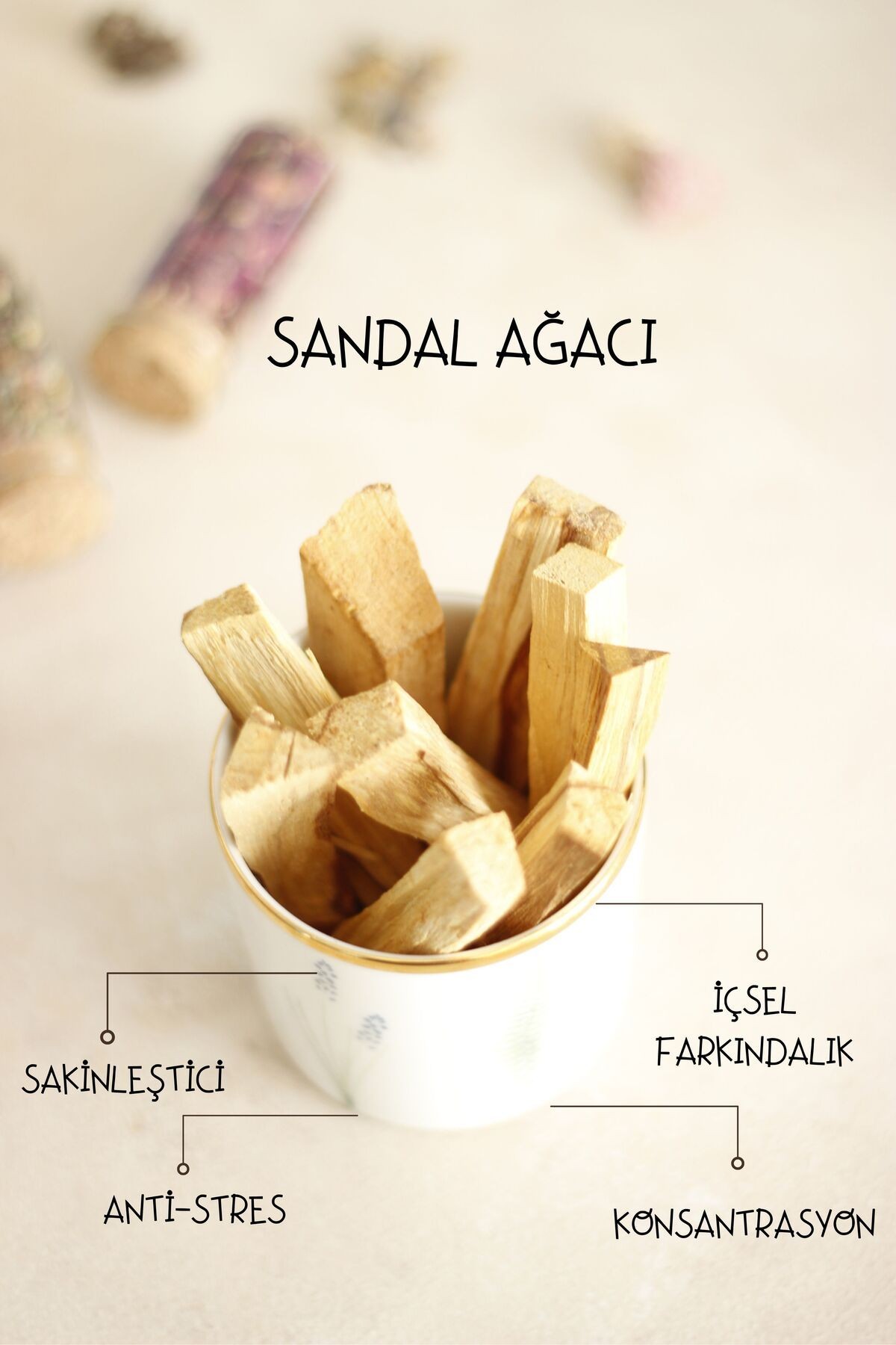 Sandal Ağacı Tütsüsü