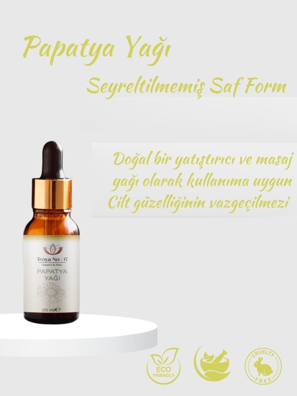 Papatya Yağı - %100 Doğal Ve Seyreltilmemiş 20 ml