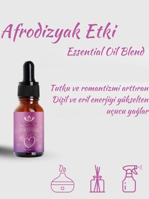 Afrodizyak Difüzör Ve Buhurdanlık Uçucu Yağ Karışımı