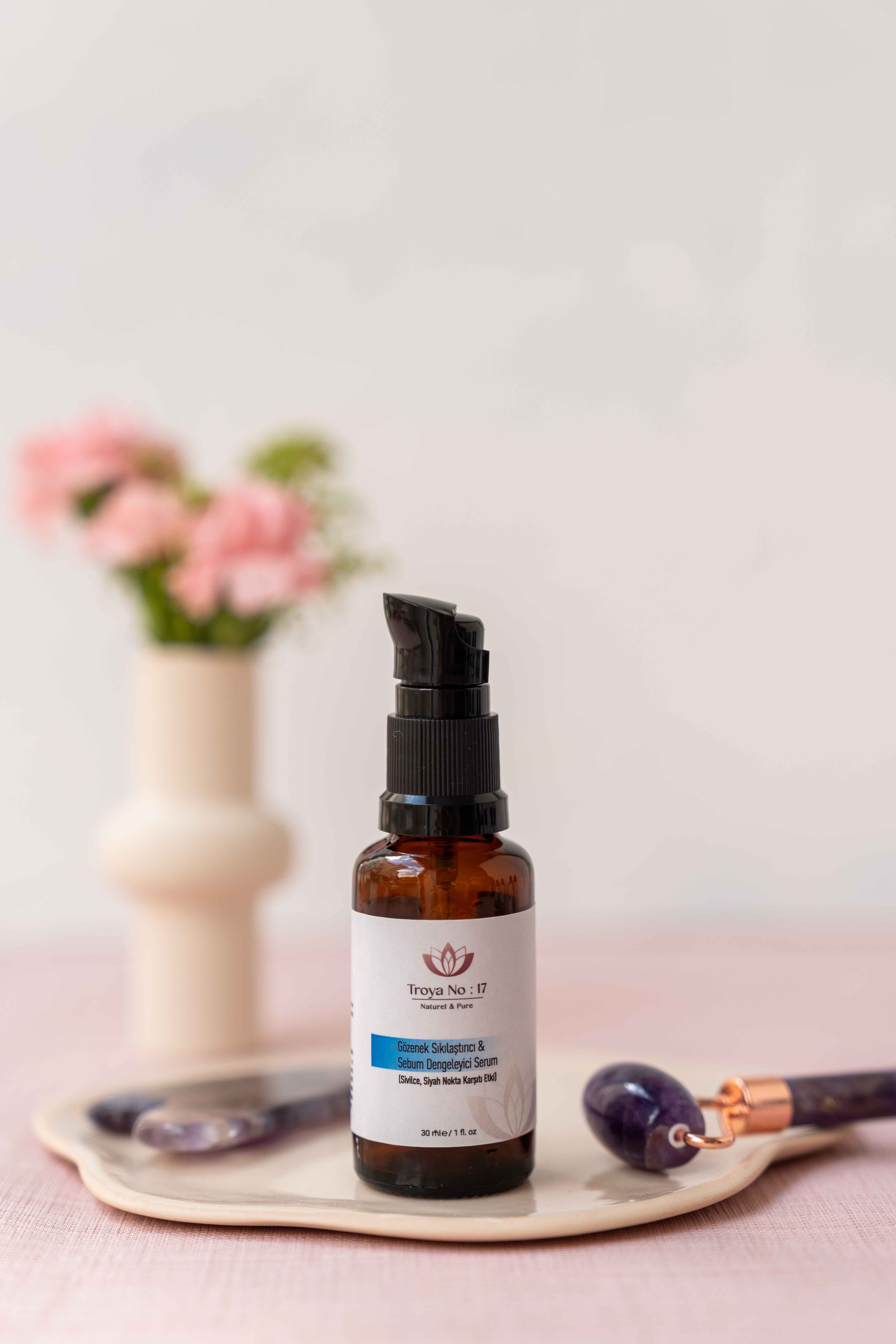 Gözenek Sıkılaştırıcı ve Sebum Dengeleyici Serum - Pore Tightening and Sebum Balancing Serum