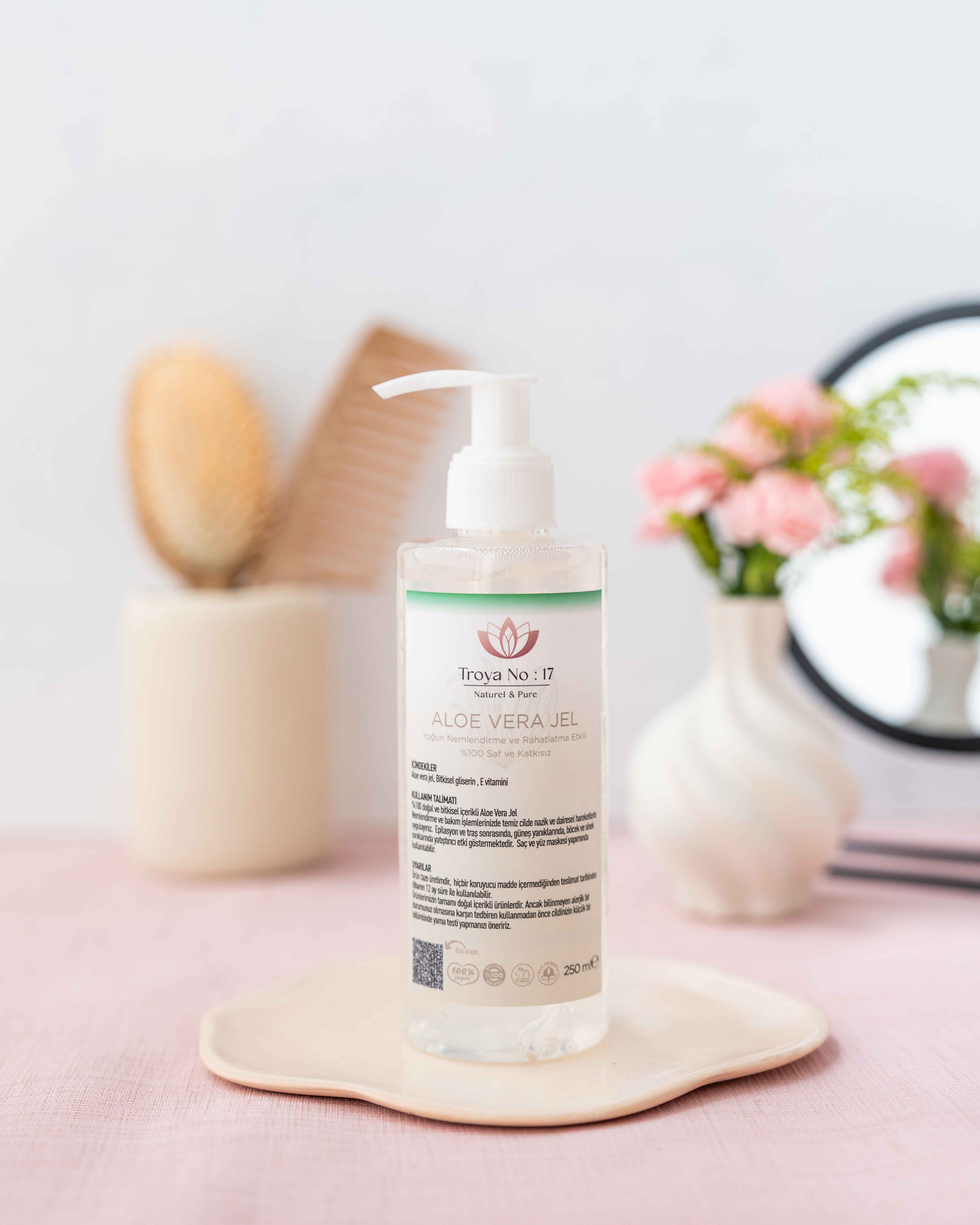Aloe Vera Jel - Katkısız Taze Üretim 250 ML