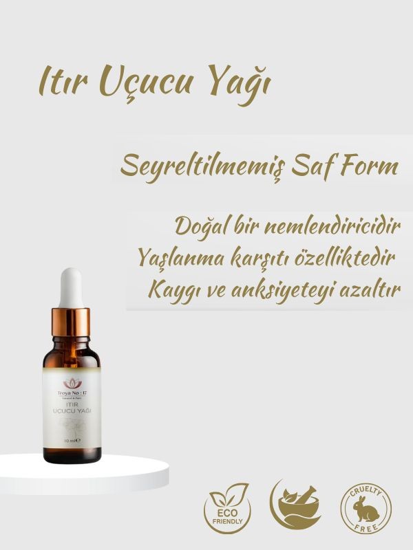 Itır Uçucu Yağı - Seyreltilmemiş Saf Form