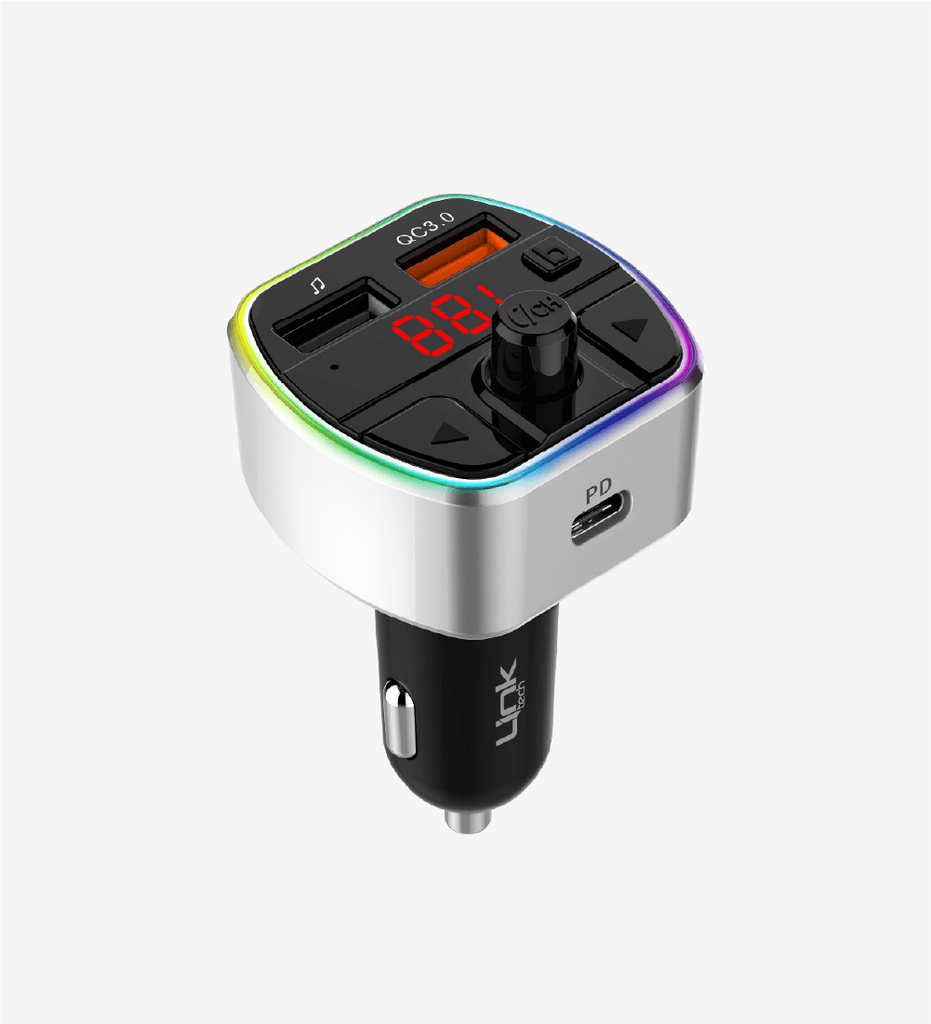 GP14 Premium PD 38W Üç Girişli 5.0 Bluetooth FM Transmitter