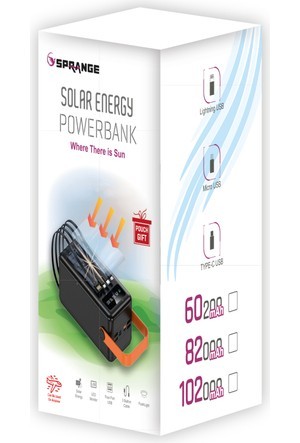 Sprange SR-P100 102000 mAh Hızlı Şarj Powerbank