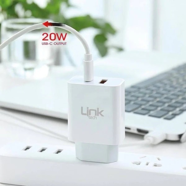 Linktech Linktech C209 Safe Usb-c 20w Dual Hızlı Şarj Başlığı