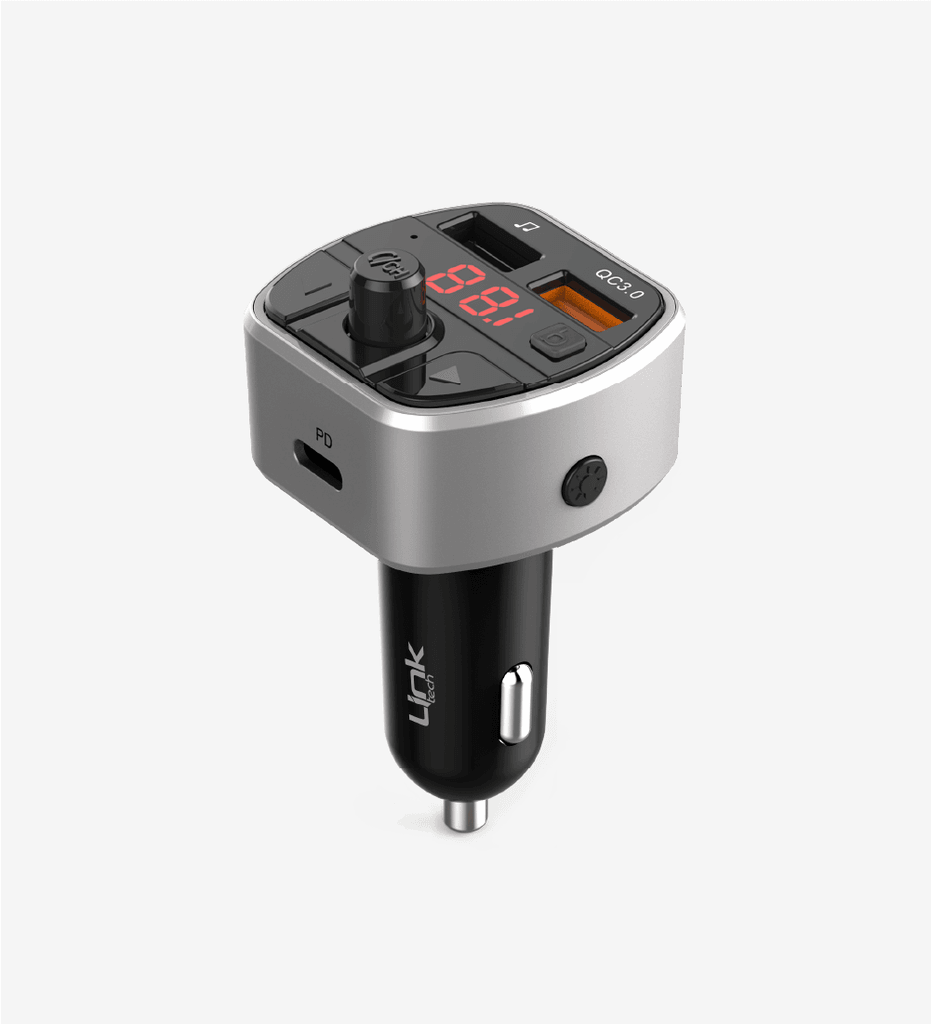 GP14 Premium PD 38W Üç Girişli 5.0 Bluetooth FM Transmitter