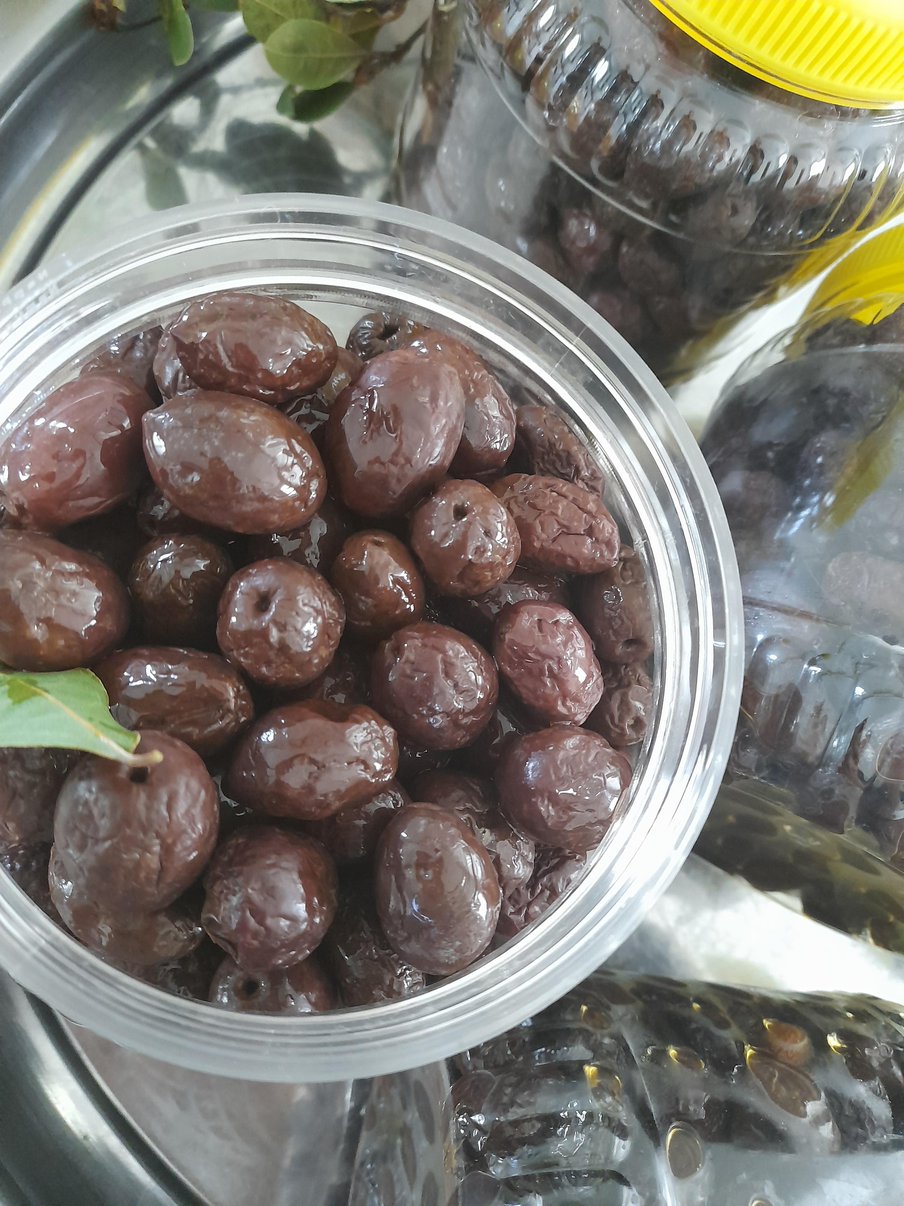 ZEYTİN - SİYAH MANZELİN / MEMECİK İRİ KÖY ZEYTİNİ  - 1KG