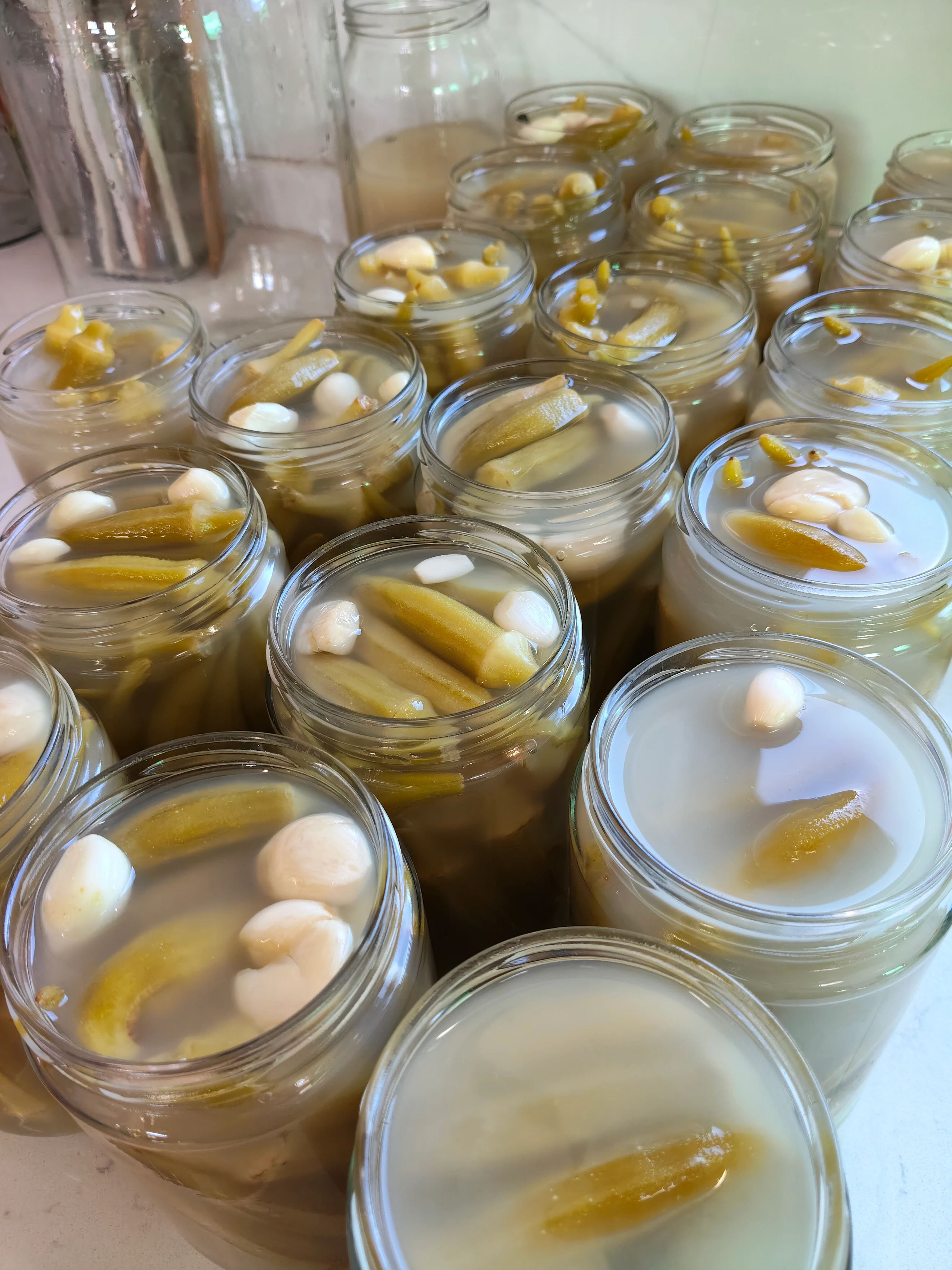 Turşu - Fermente Bamya Turşusu 660cc