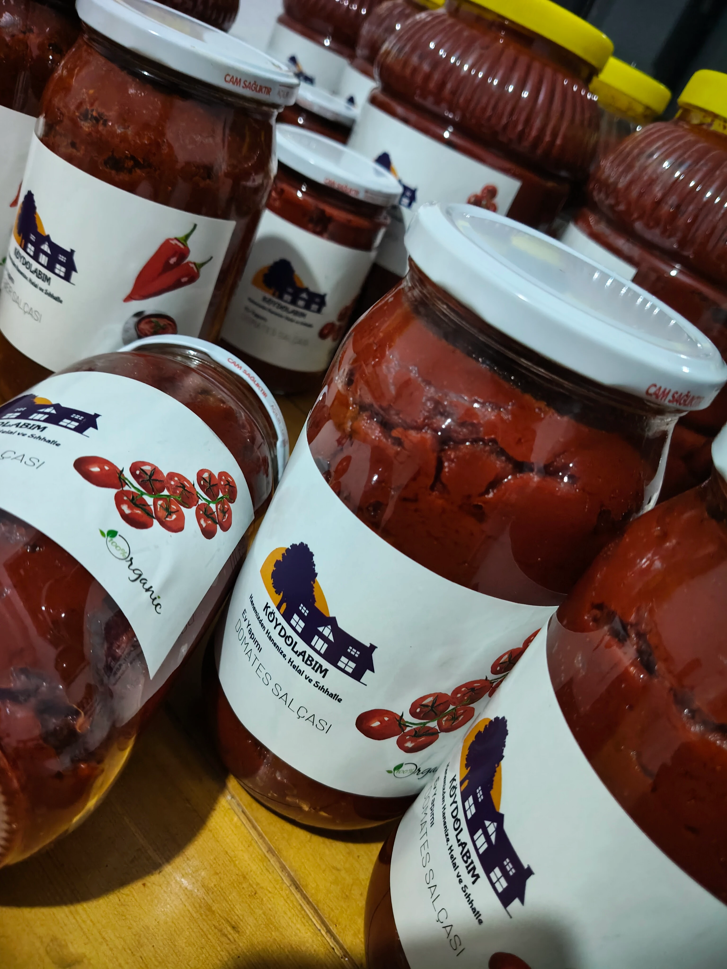 Salça Paketi 650gr x3 Domates+Acı+Tatlı KARGO BEDAVA