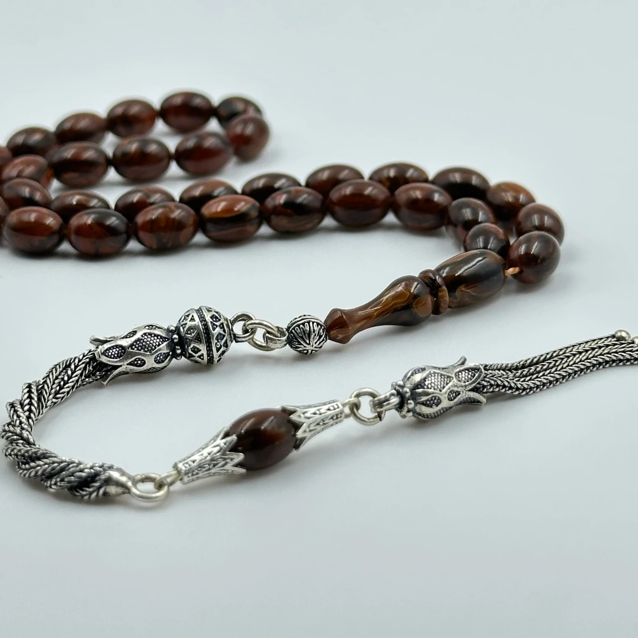 Çekostavak Hareli Tespih – Özel Püskül Dizayn (Bülbül Atölye)