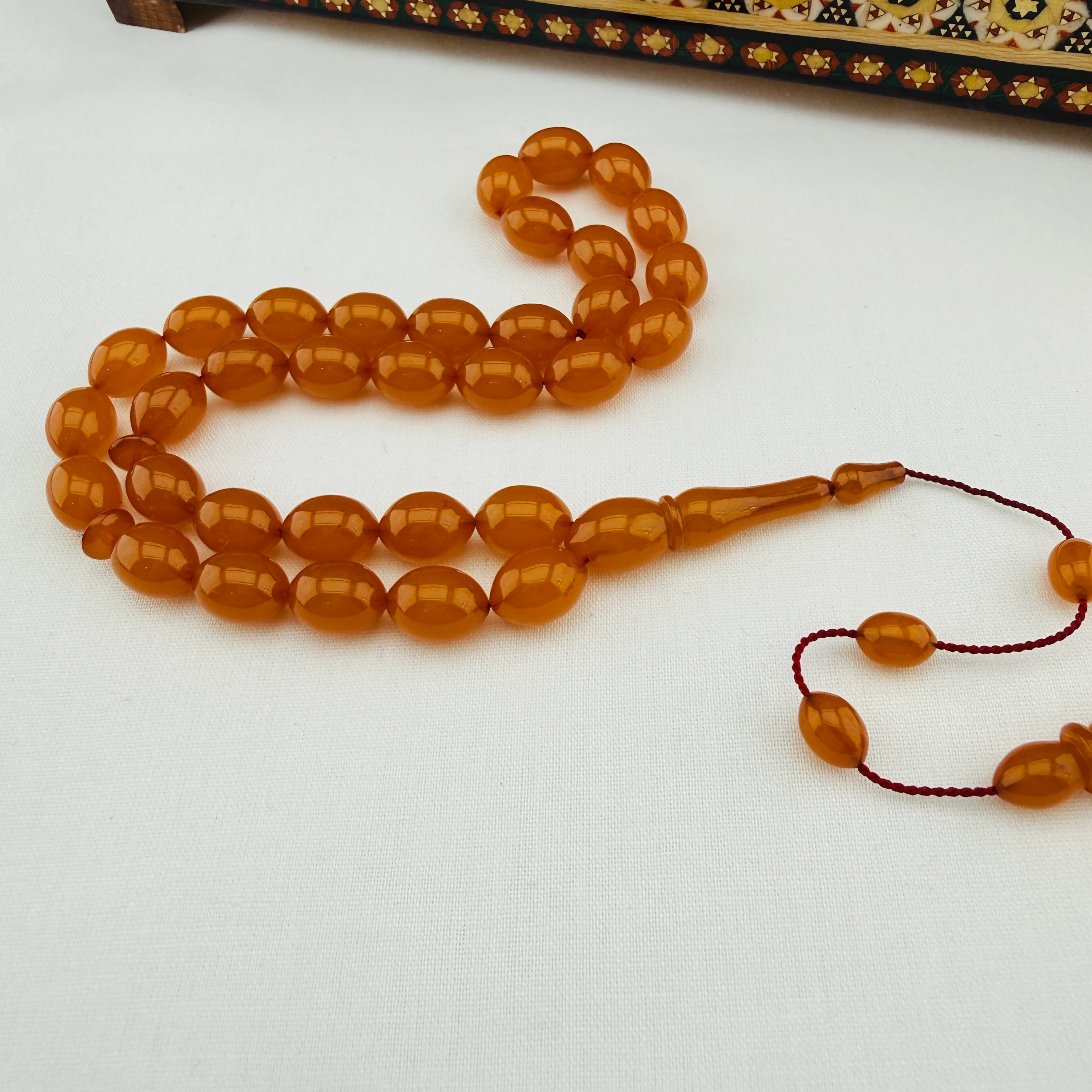 Osmanlı Sıkma Buğulu Hamur | Renginin Zirvesinde 0 Yapı El İşçiliği Tespih