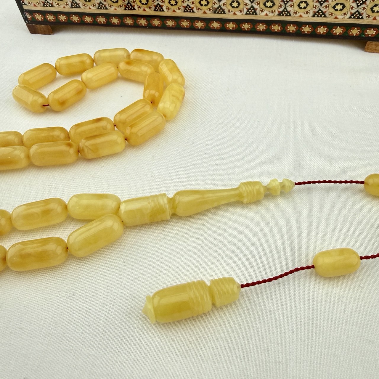 Tiger Desenli 30 Milyon Yıllık Damla Kehribar – Barış Bülbül Usta (Gerçek Kehribar)