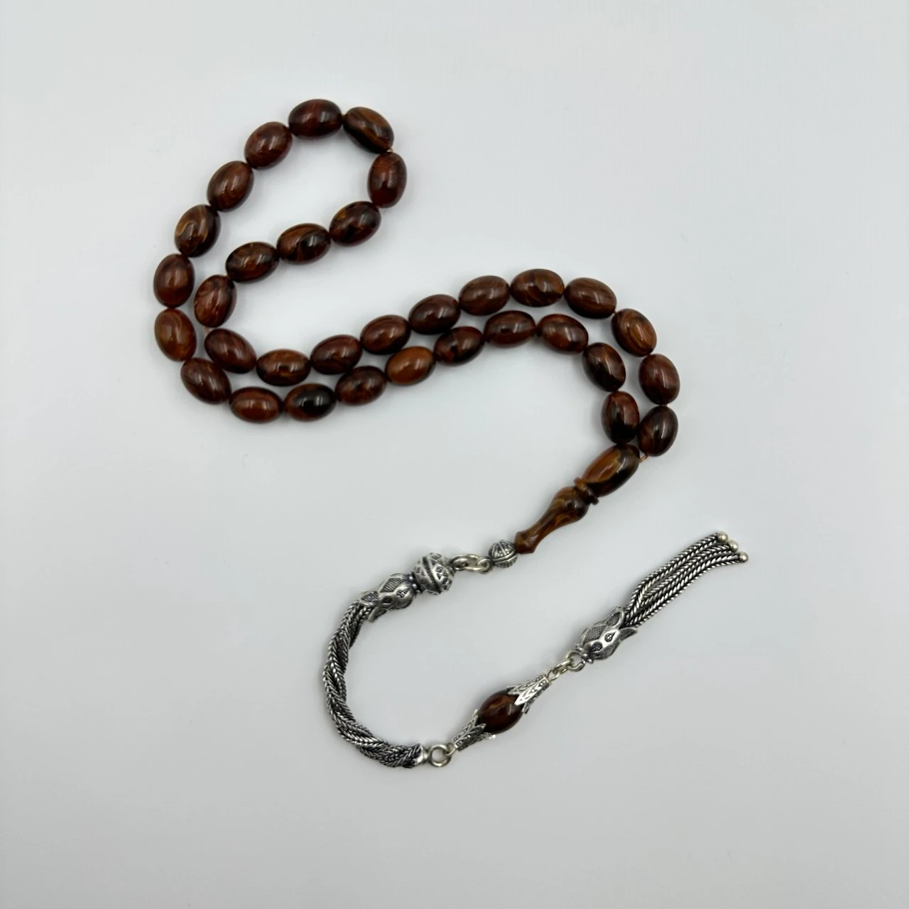 Çekostavak Hareli Tespih – Özel Püskül Dizayn (Bülbül Atölye)