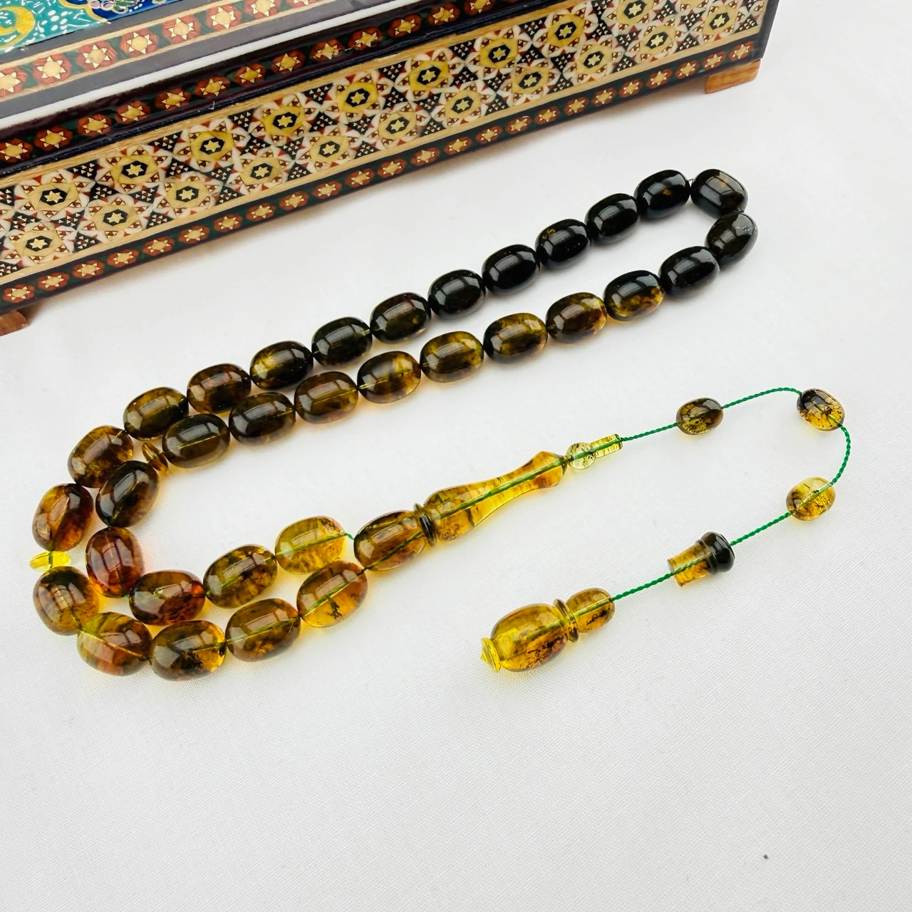 Barış Bülbül Usta Yapımı 30 Milyon Yıllık Dominik Kehribarı – Gerçek Fosil Taştan El İşçiliği Koleksiyon Eseri