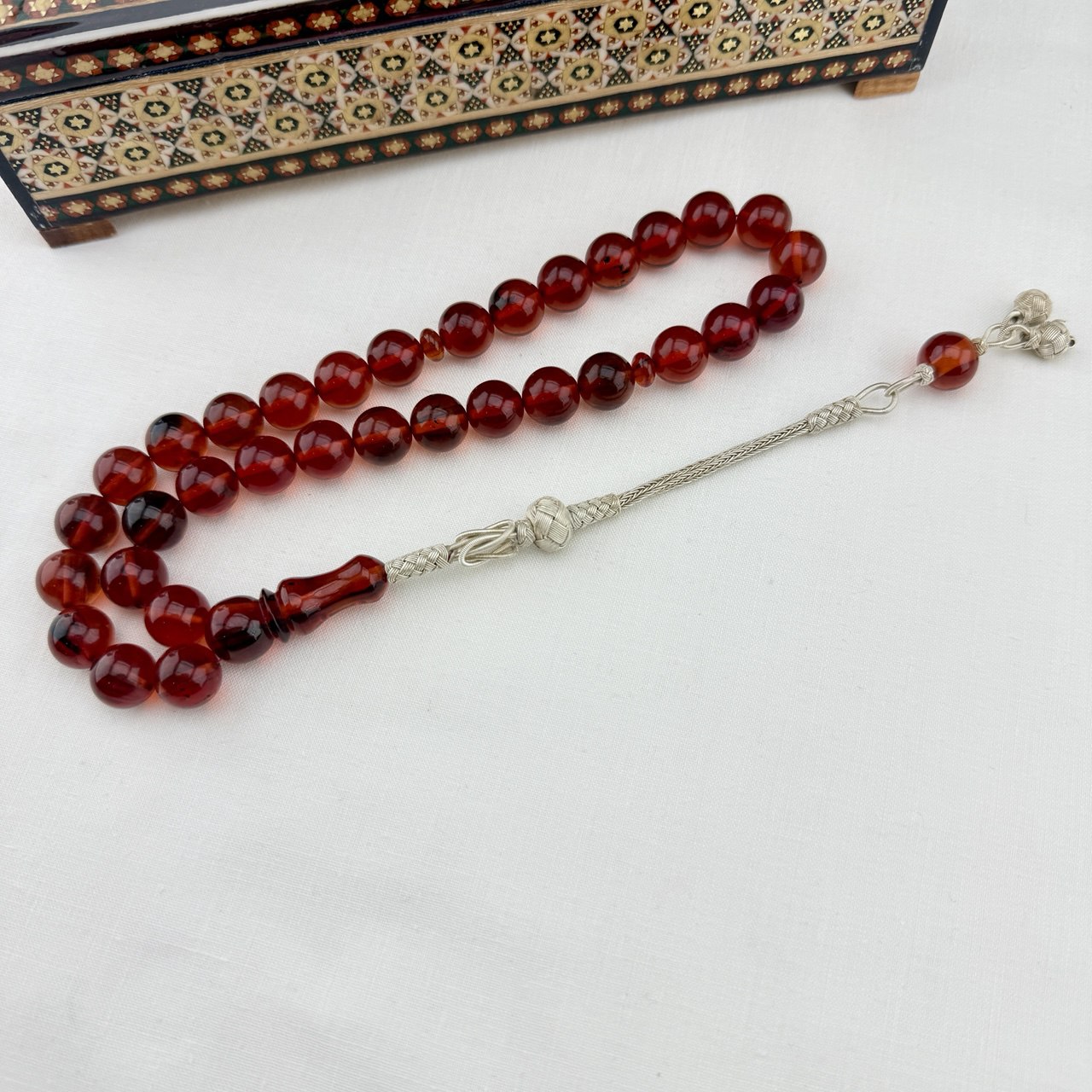 1940’lar Katalin Tespih – Has Gümüş Kazaz (Bülbül Atölye)