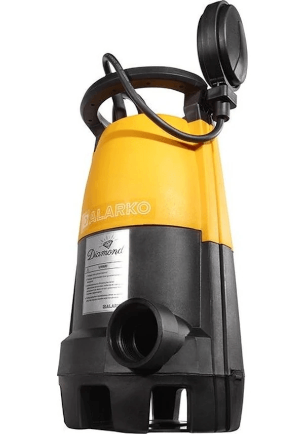 Alarko MC750E 1 HP 230 V - Monofaze Atık Su ve Yağmur Suları Pompası