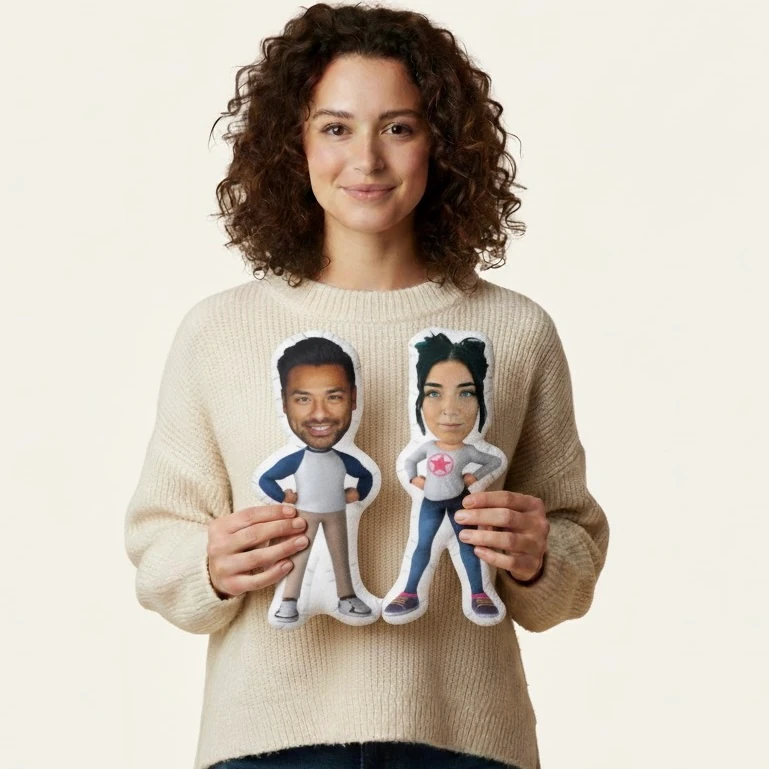 Kişiye Özel 2'li Çift Yastık-16